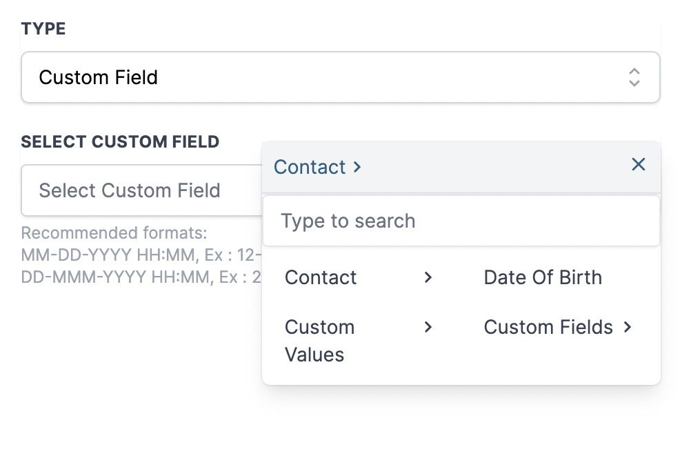 Workflow Action: Set Event Start Date – Captivation Hub