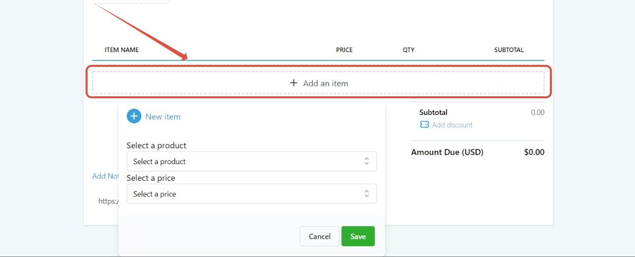 step5 item price