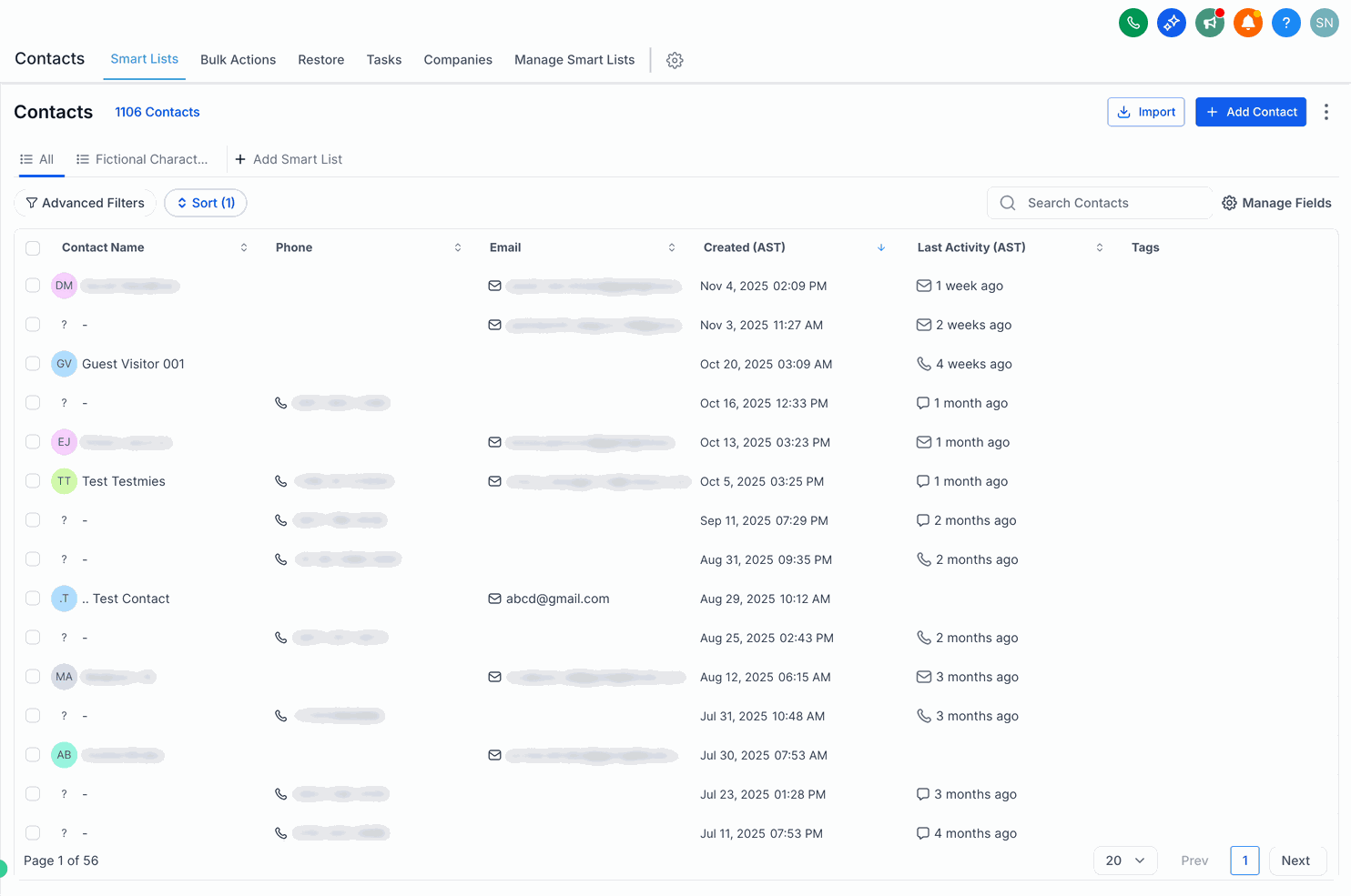 Navigate to Create Subscription from Contact Profile