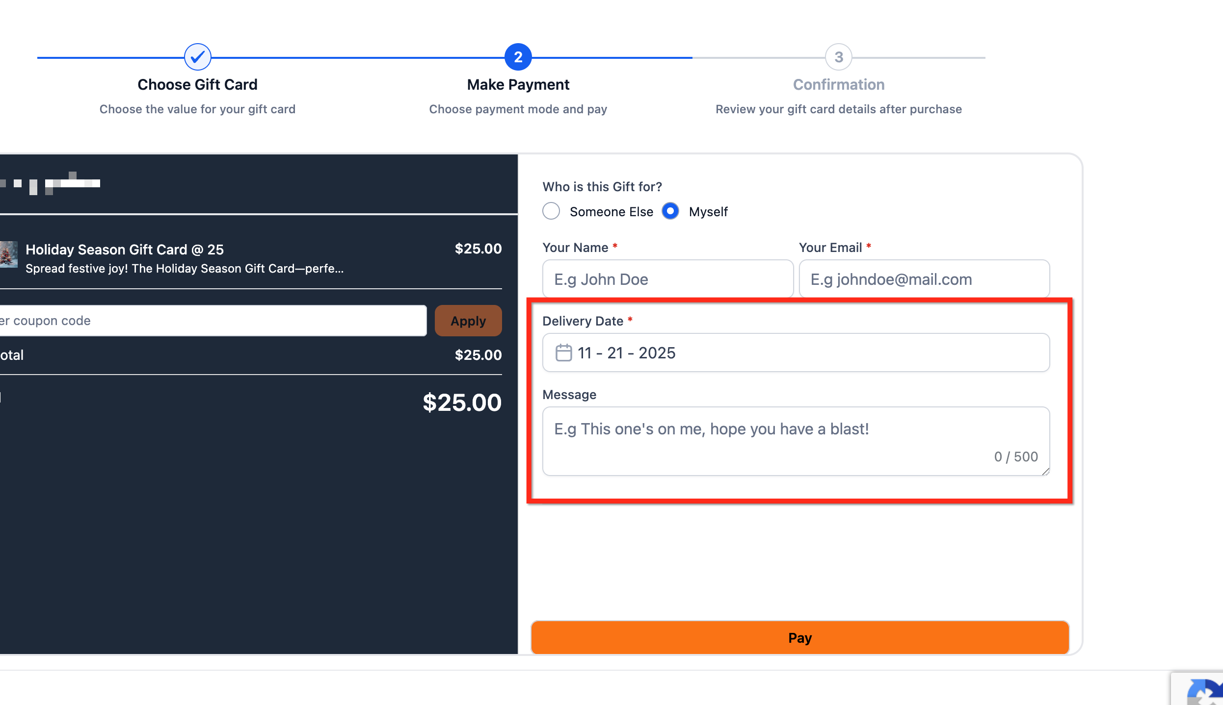 Complete Payment