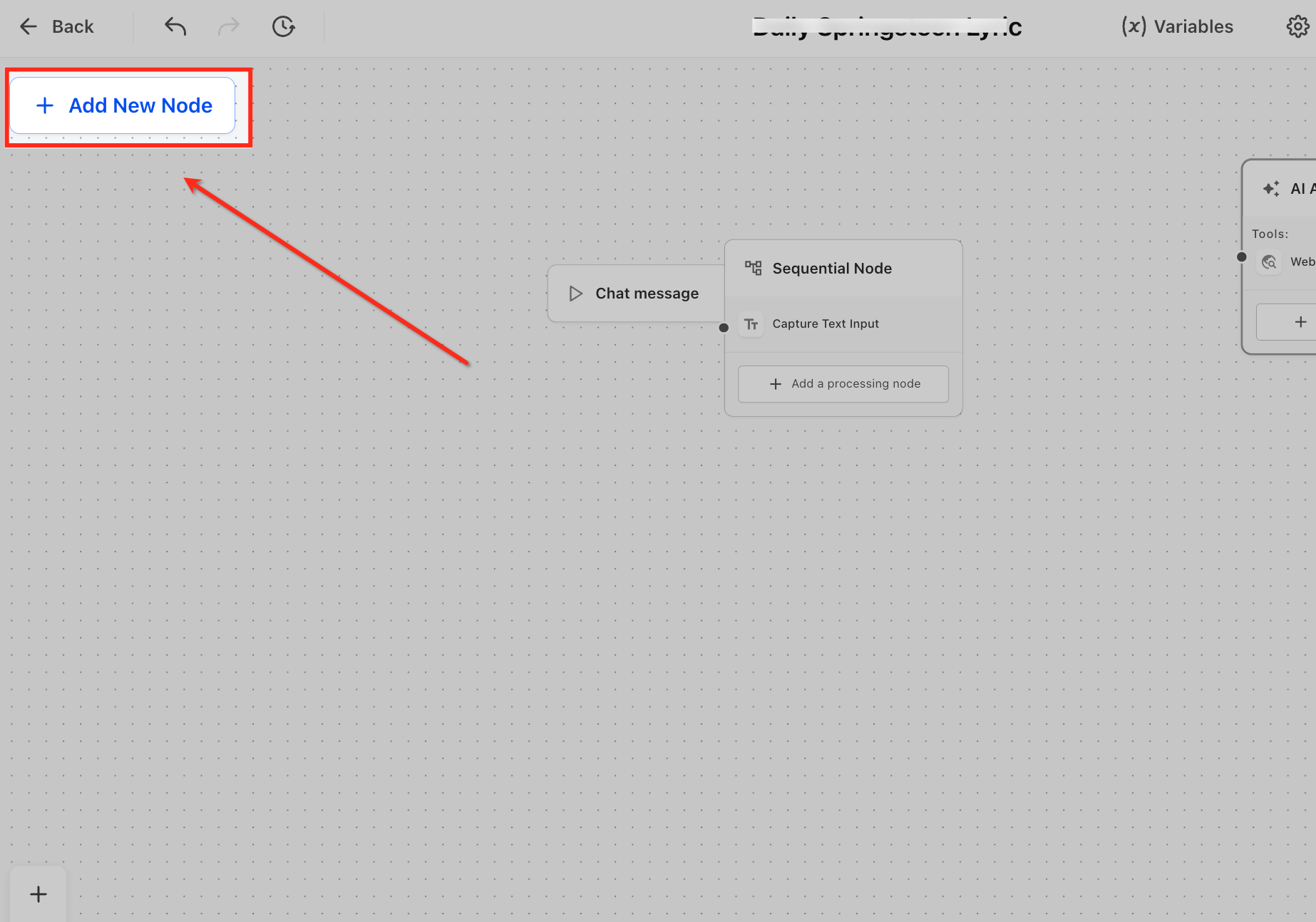 Agent Studio dashboard listing agents