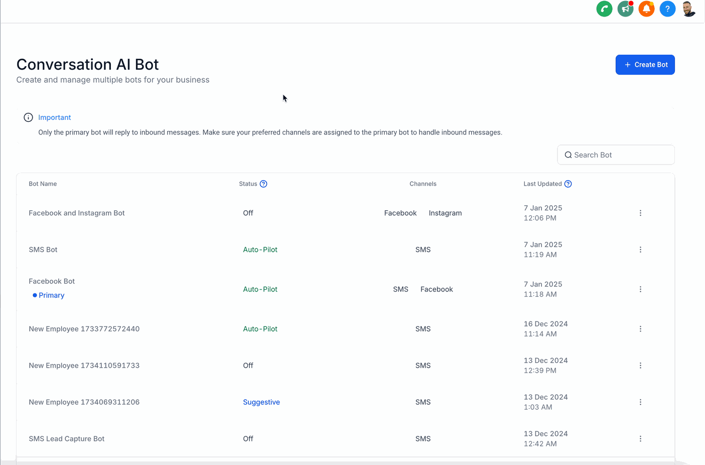 Creating a Conversation AI bot in Captivation Hub