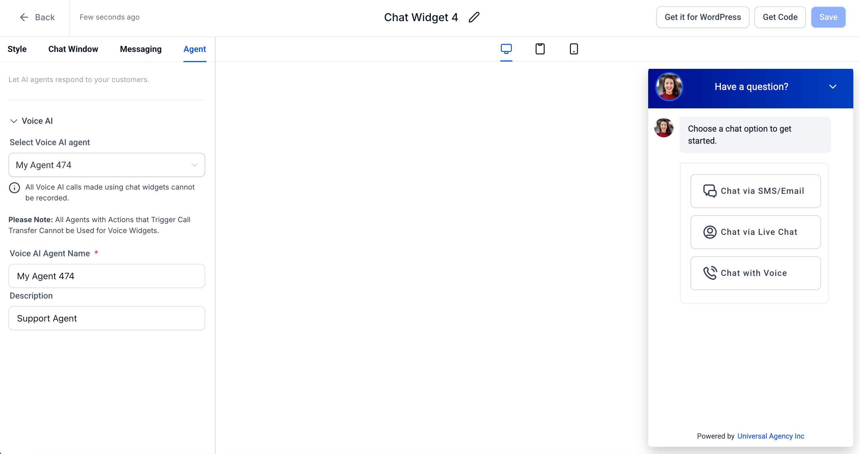 Adding a chat widget inside Captivation Hub funnels and websites