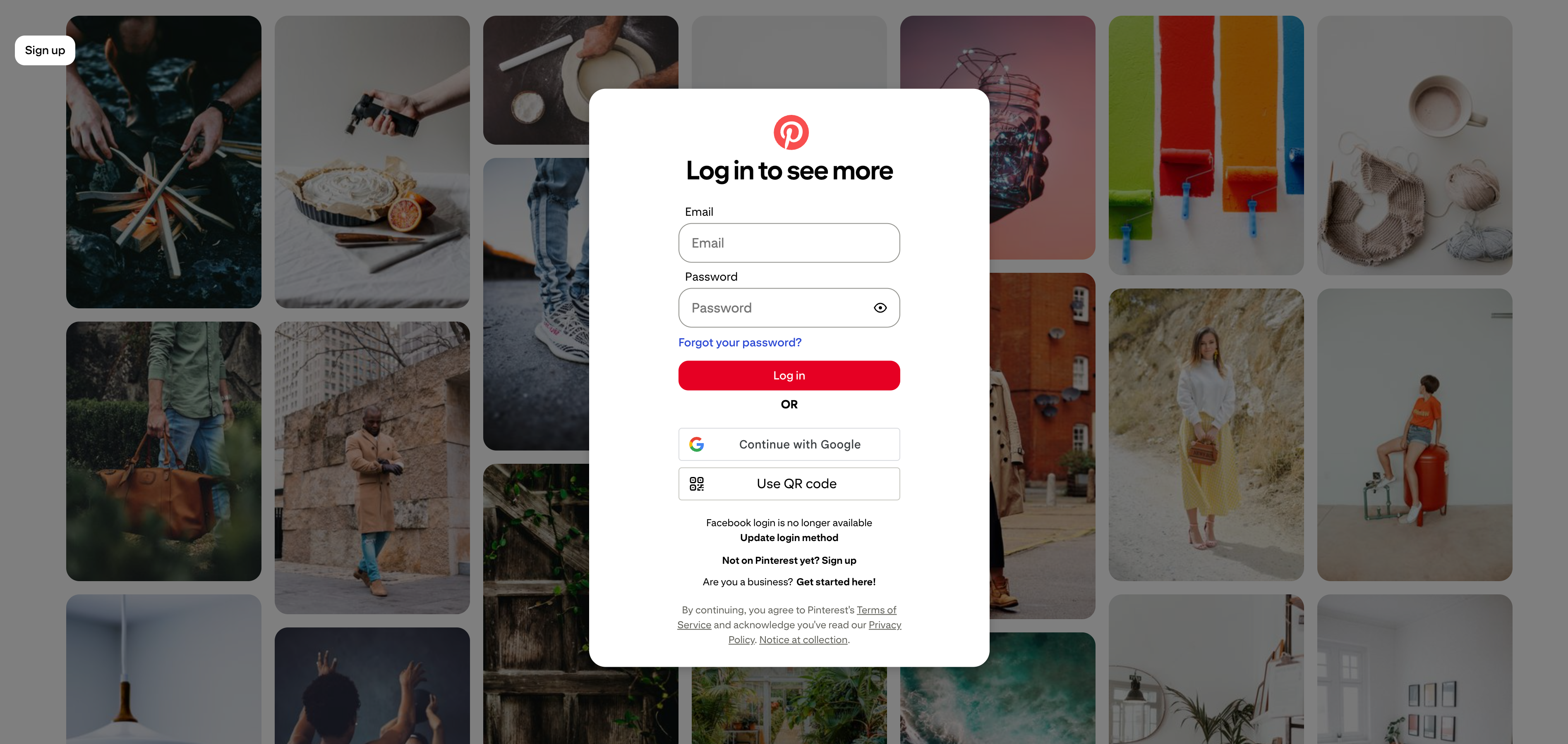 Pinterest account connected confirmation
