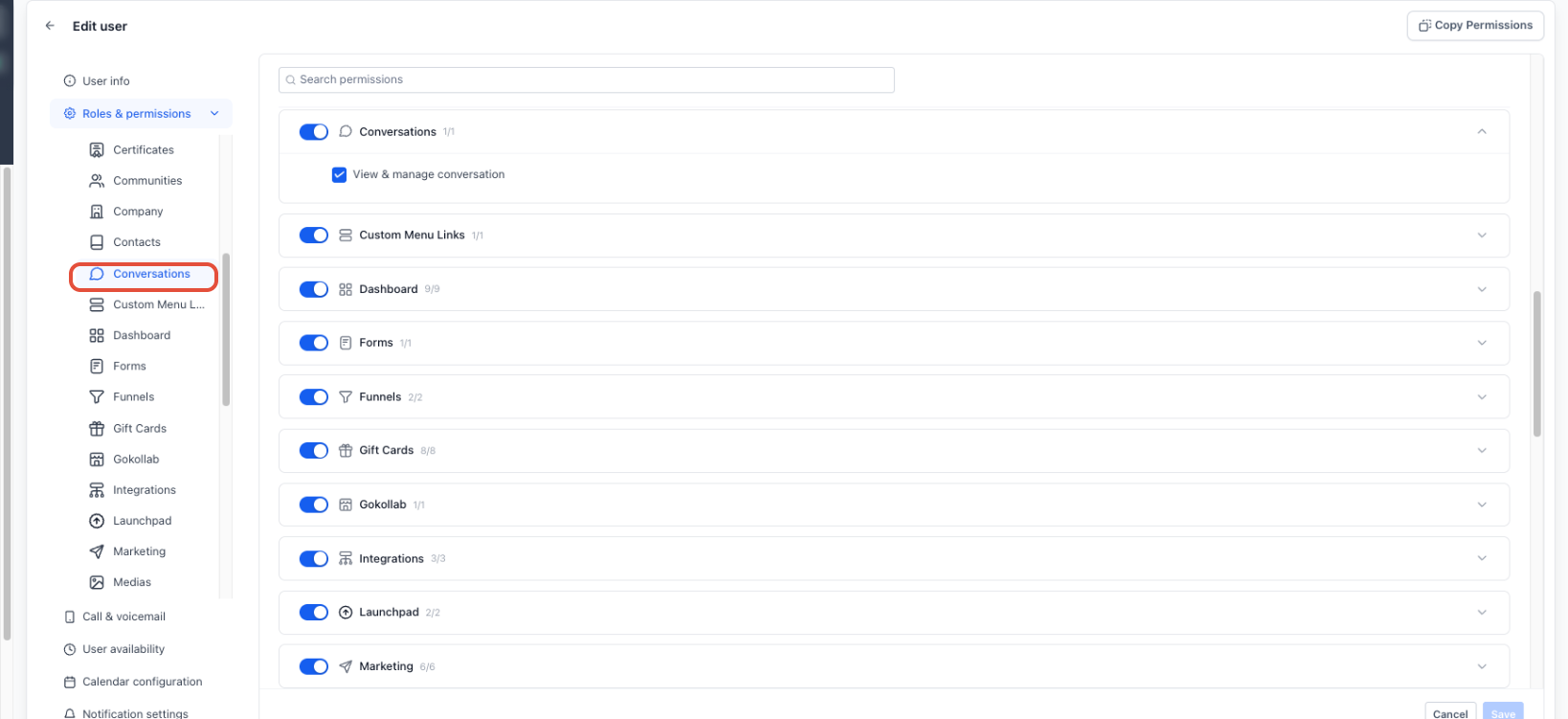 Creating a new Snippet in Captivation Hub Conversations