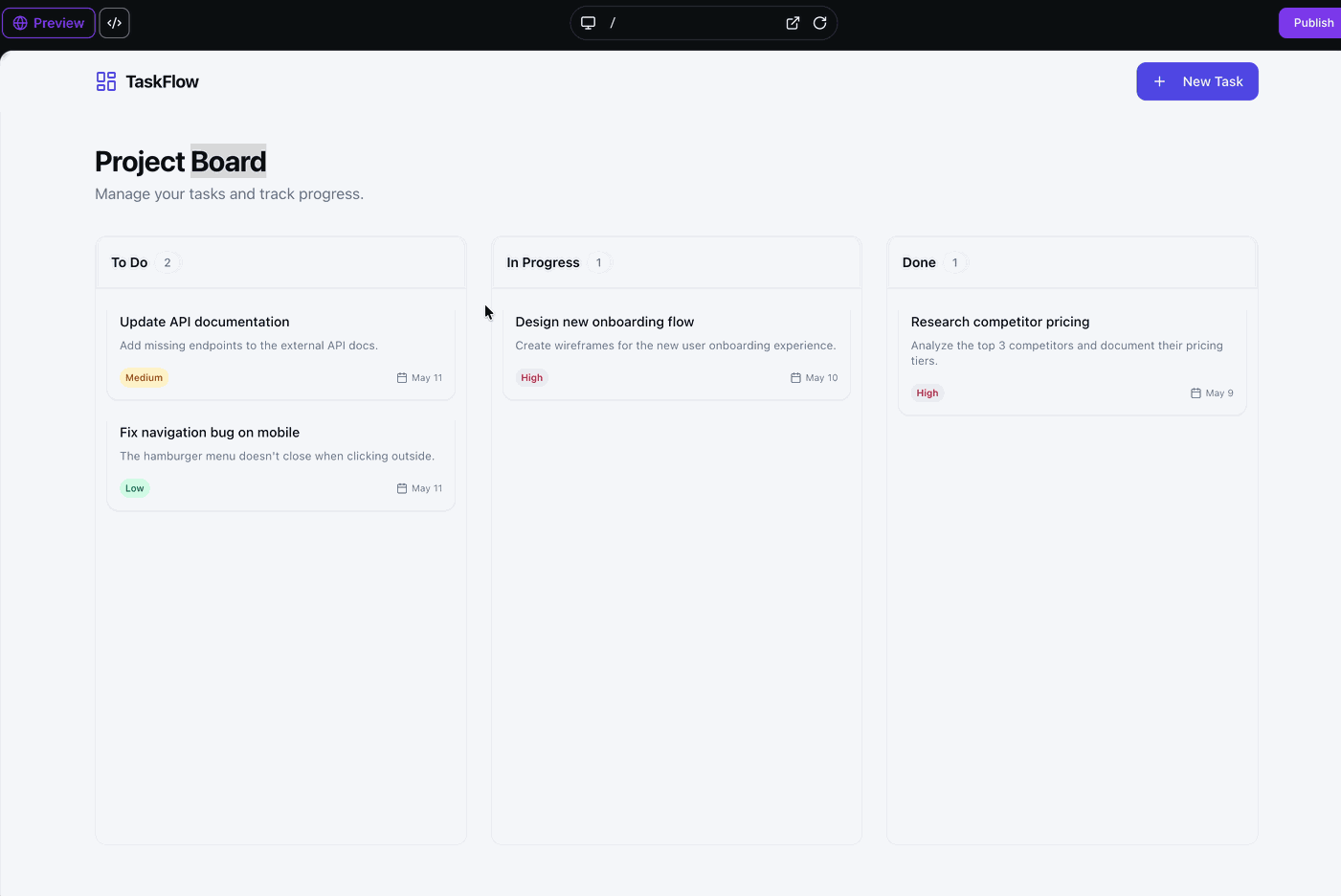 Updating icons in AI Studio Visual Edits