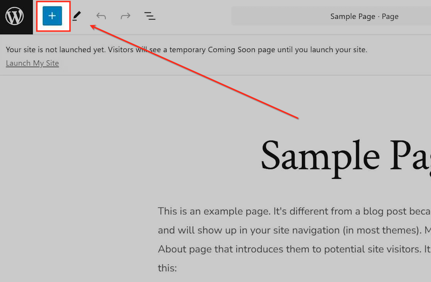 WordPress Custom HTML block with embed code pasted